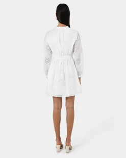 Lea Cotton Tie Dress
