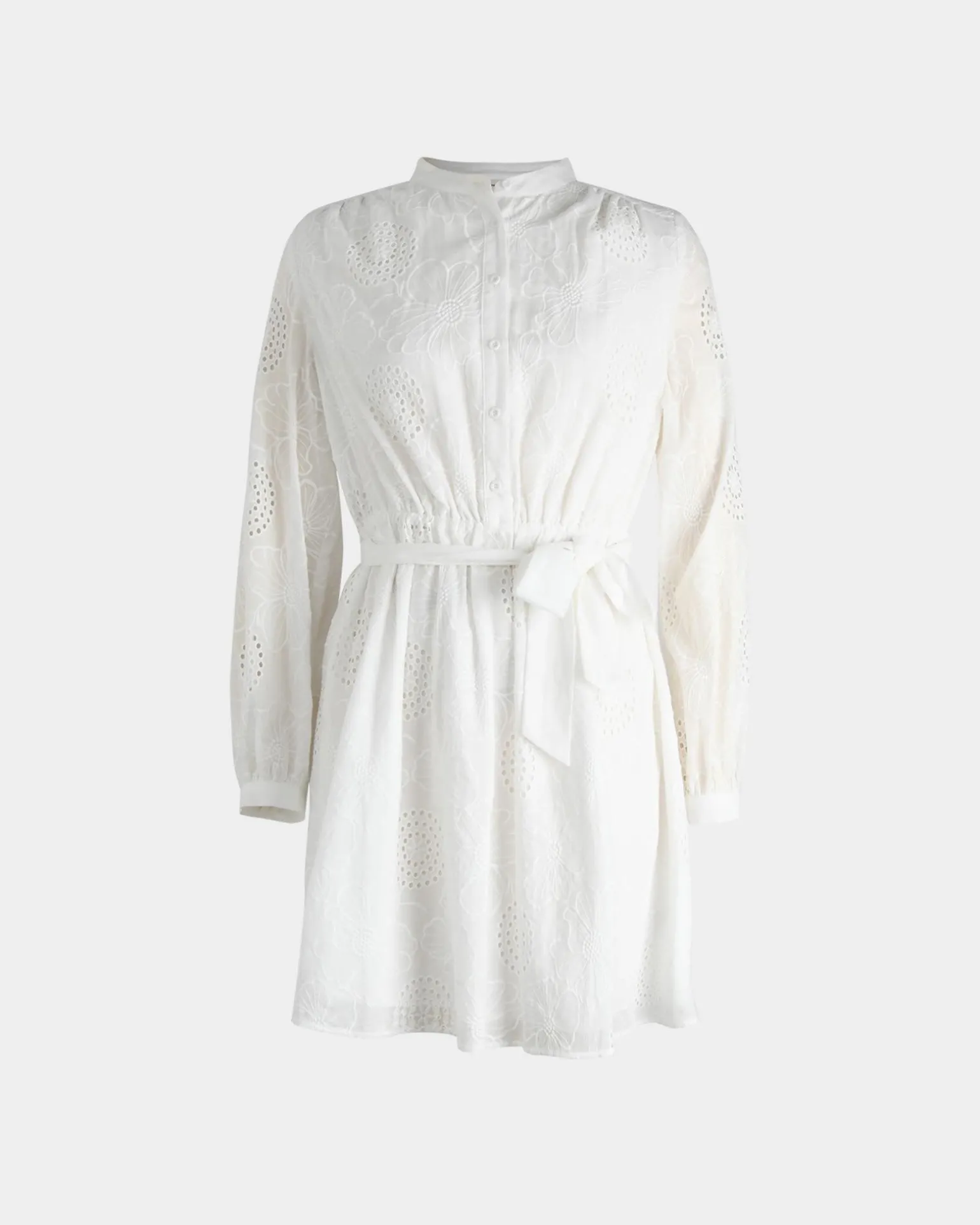 Lea Cotton Tie Dress