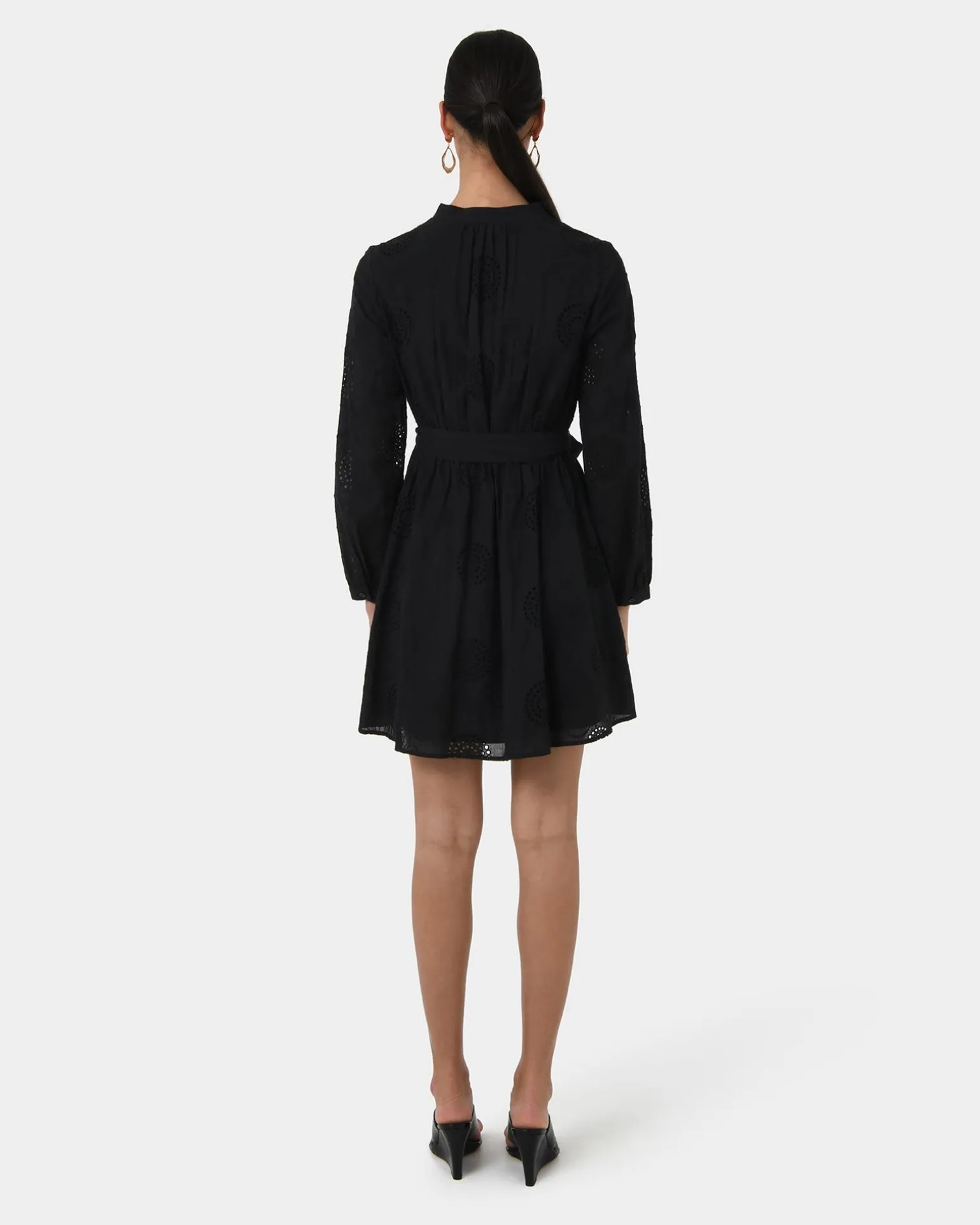 Lea Cotton Tie Dress