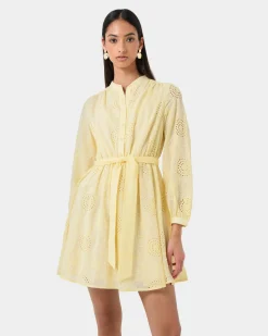 Lea Cotton Tie Dress