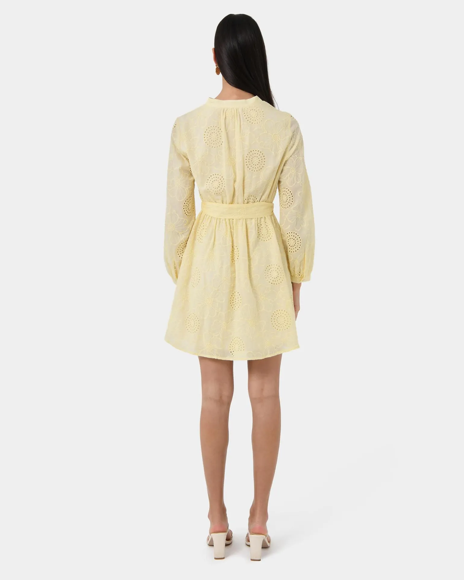 Lea Cotton Tie Dress
