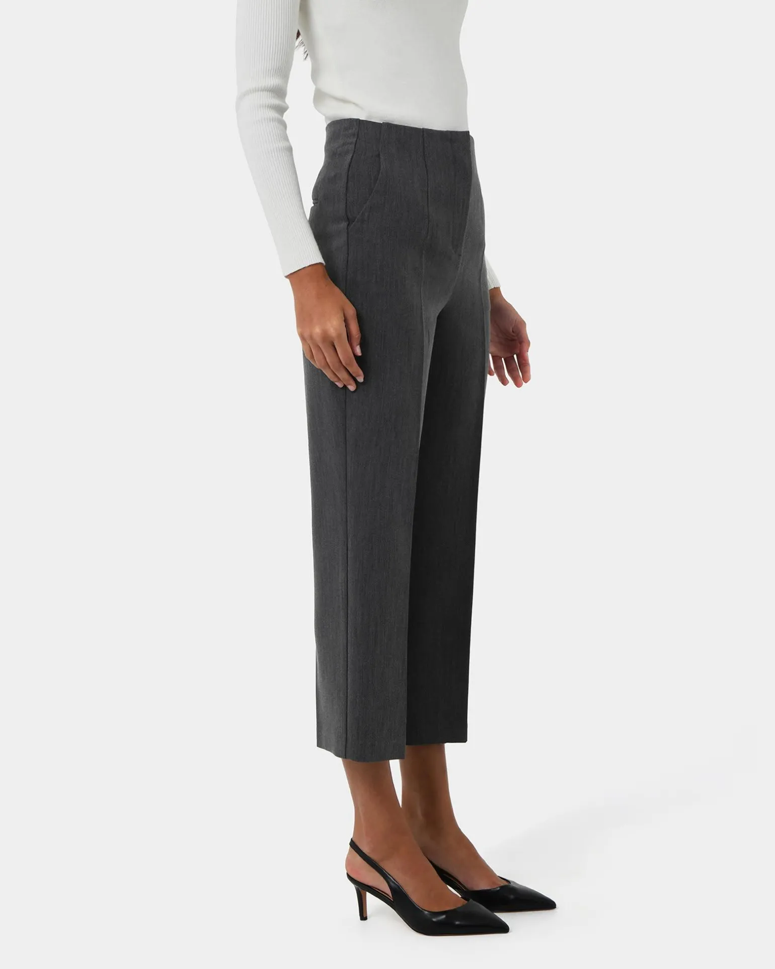 Lee Tailored Crop Pants