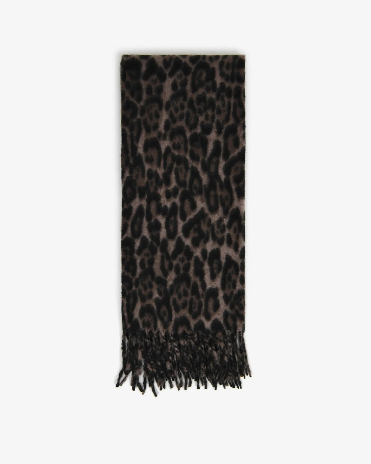 Leo Leopard Print Scarf