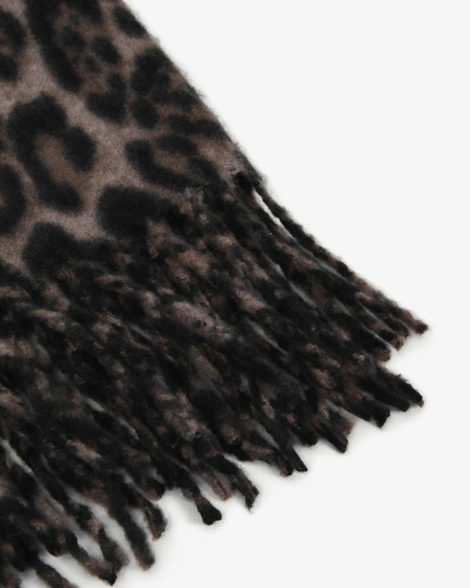 Leo Leopard Print Scarf