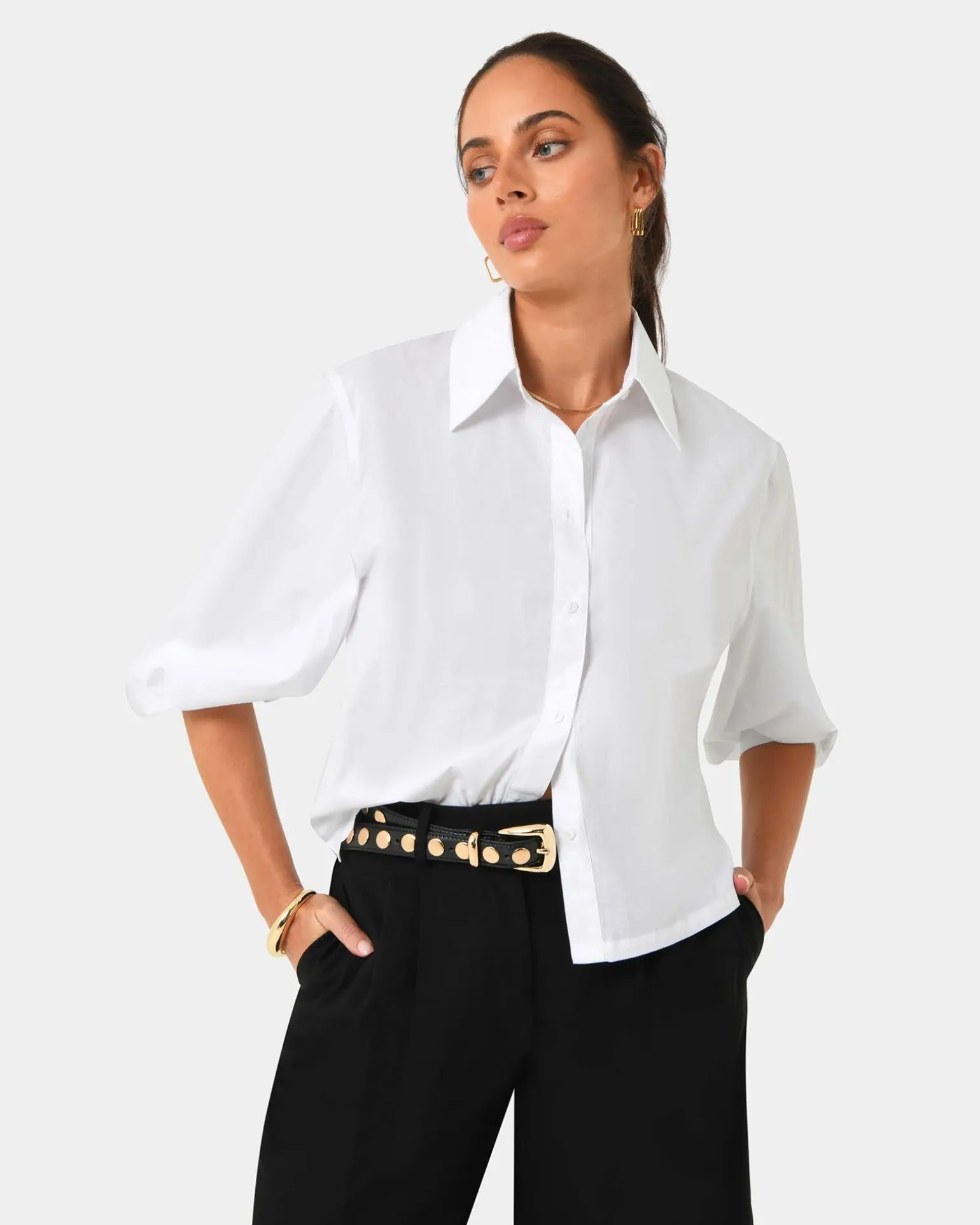 Lica Puff Sleeve Shirt