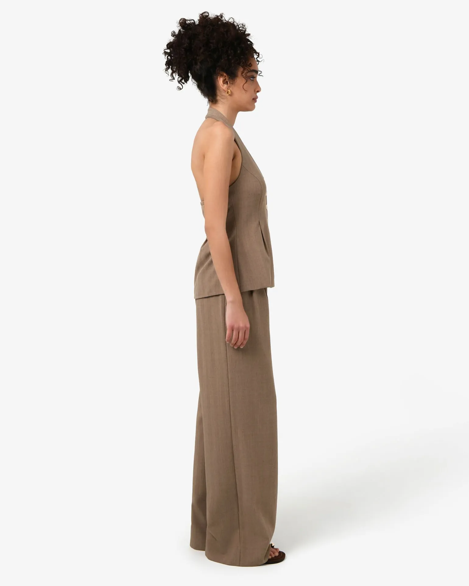 Lola Lurex Blend Wide Leg Pant