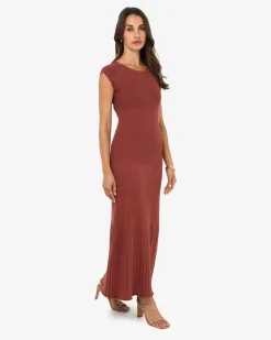 Lourdes Ribbed Knit Dress