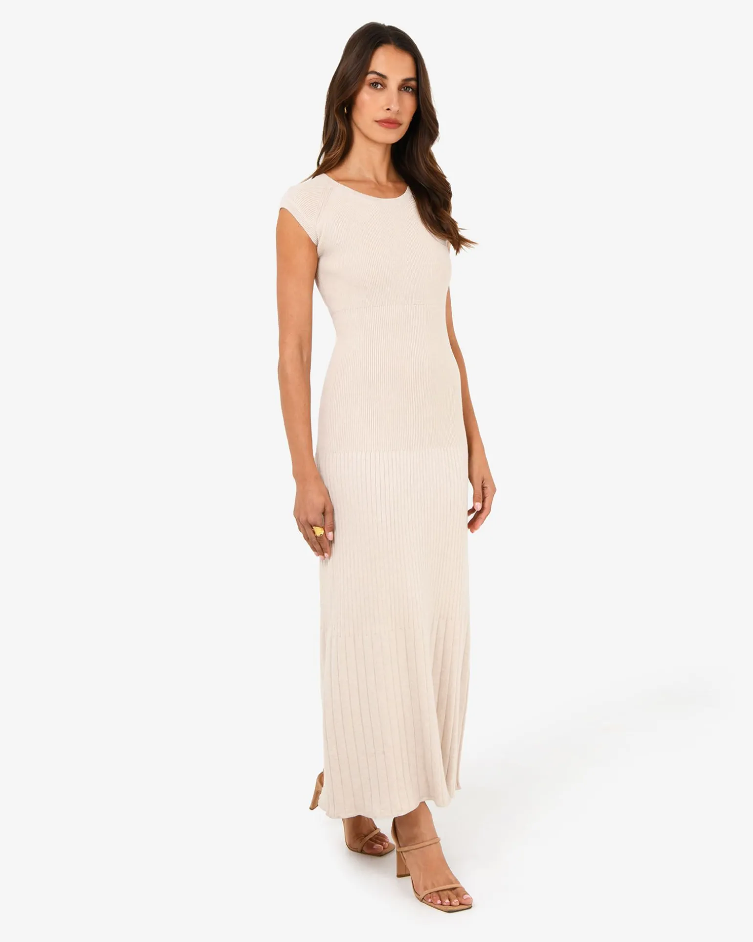 Lourdes Ribbed Knit Dress
