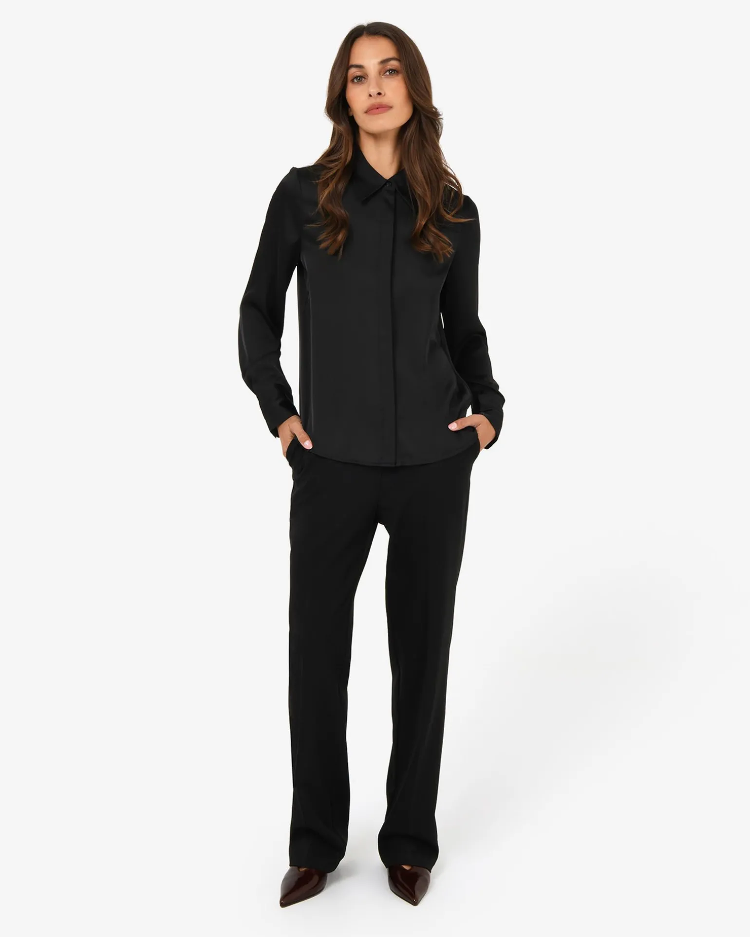 Mae Satin Shirt