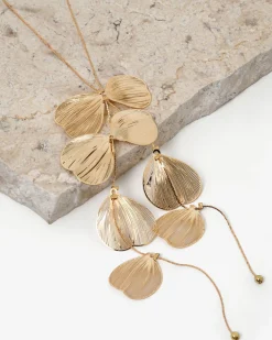 Magnolia Petal Necklace