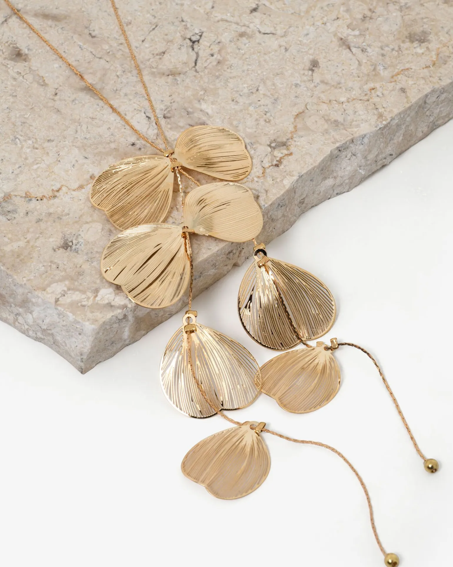 Magnolia Petal Necklace