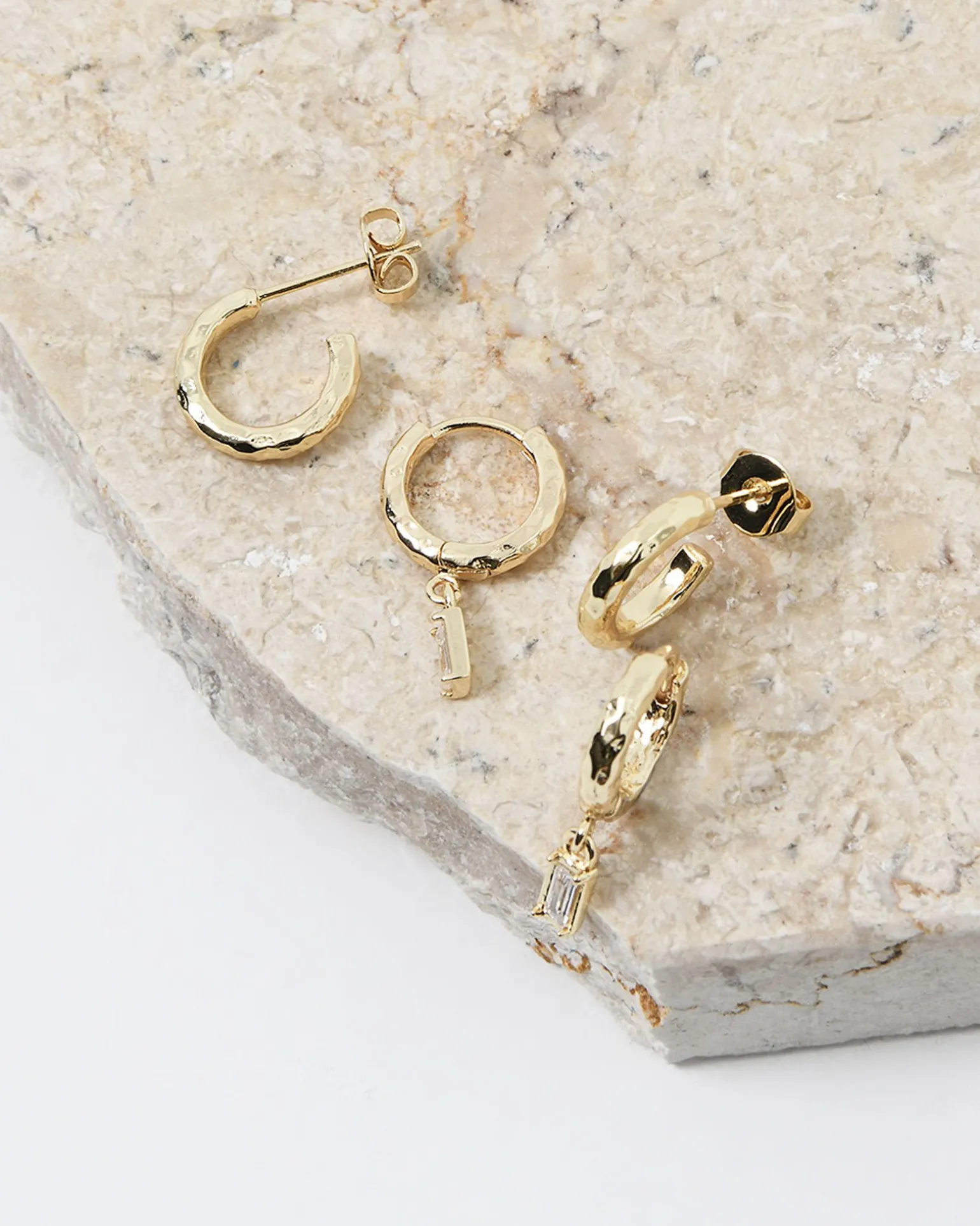 Marie 16k Gold Plated Earrings