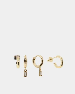 Marie 16k Gold Plated Earrings