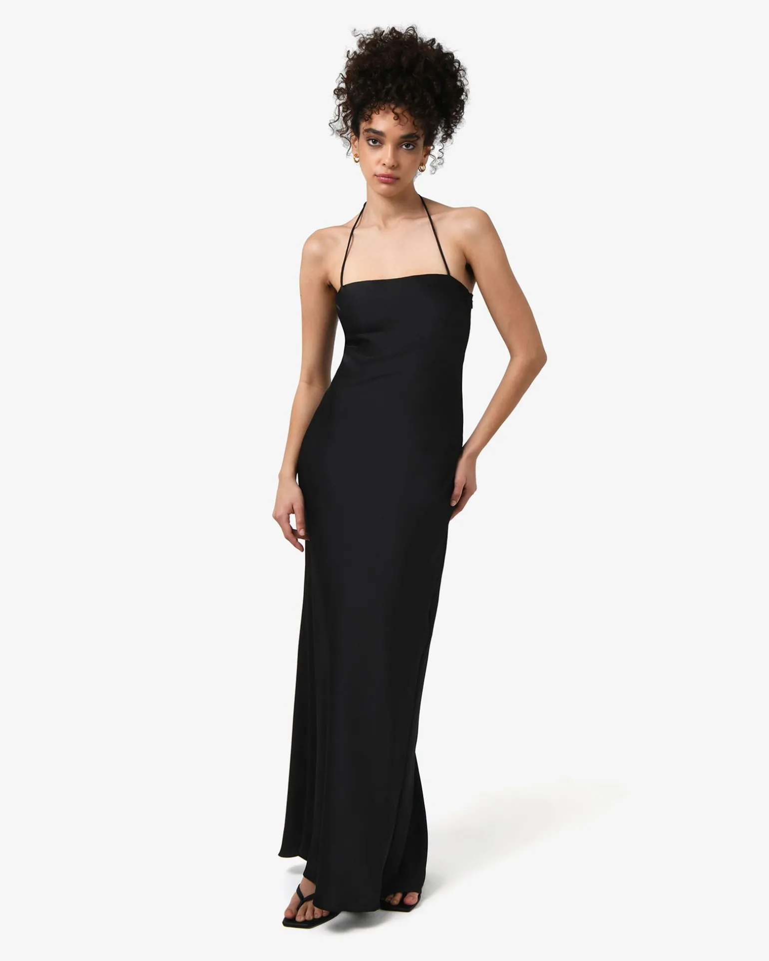 Martini Strapless Satin Dress