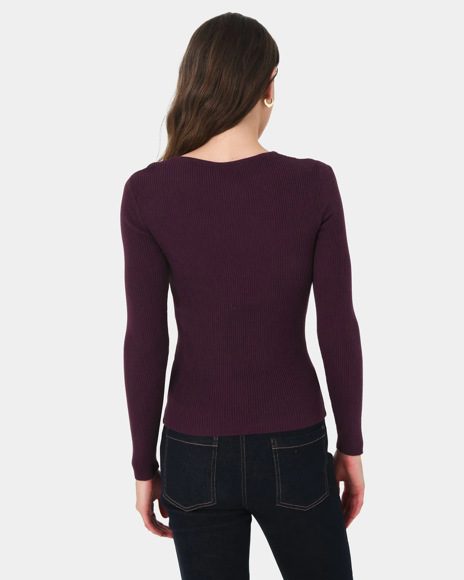 Maryam Cut Out Knit Top
