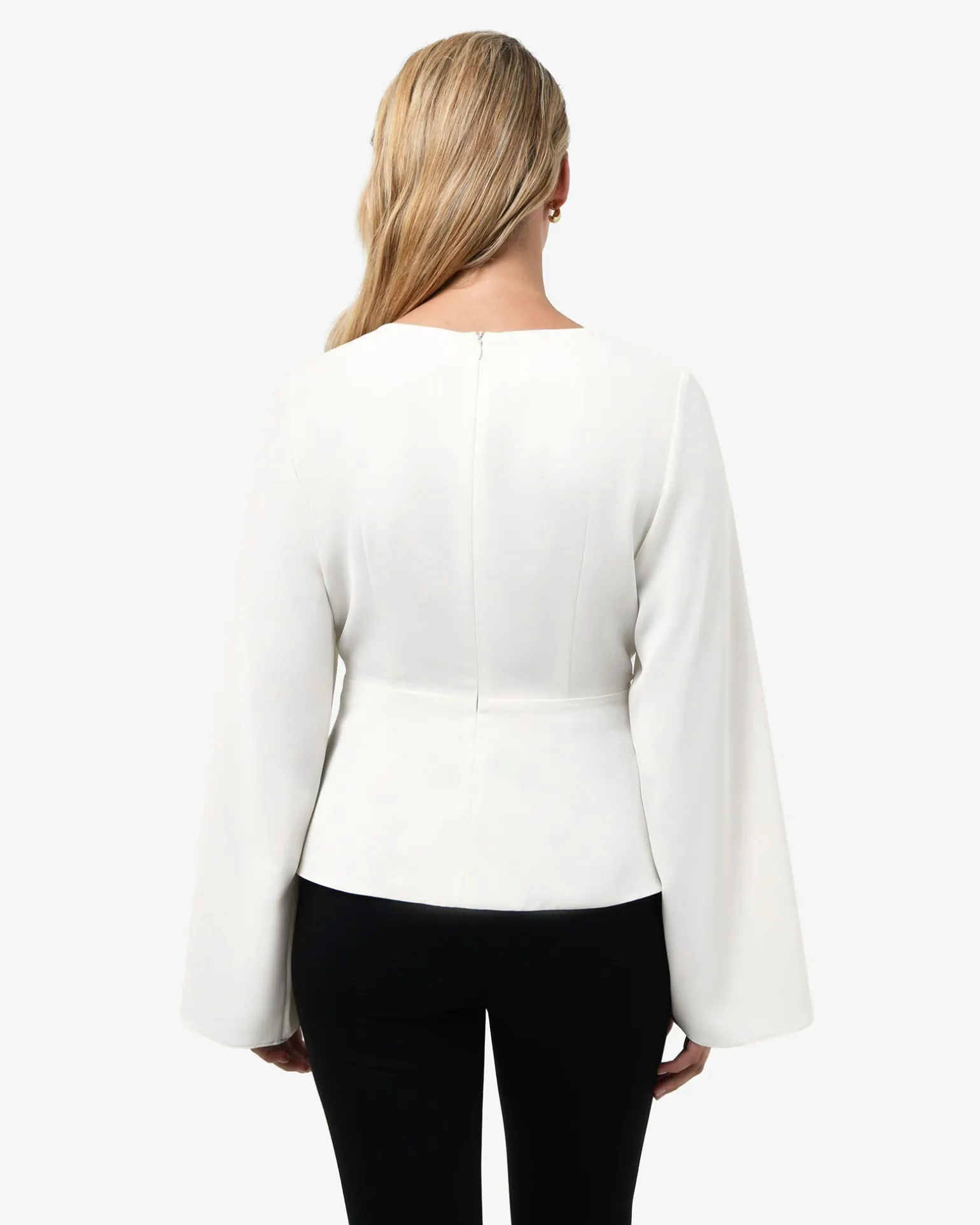 Melody Long Sleeve Draped Top