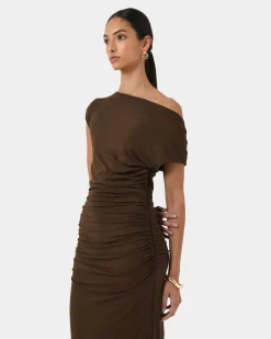 Mia Ruched Jersey Dress