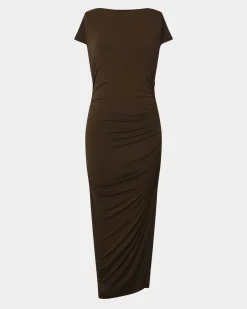 Mia Ruched Jersey Dress