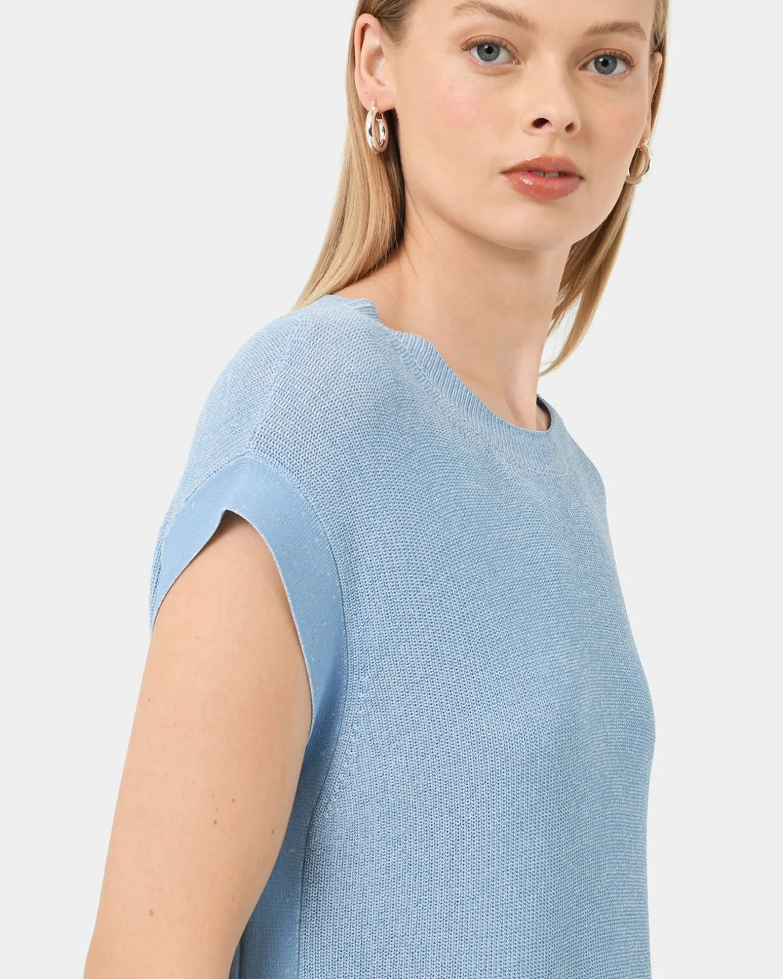 Milano Melange Knit Top