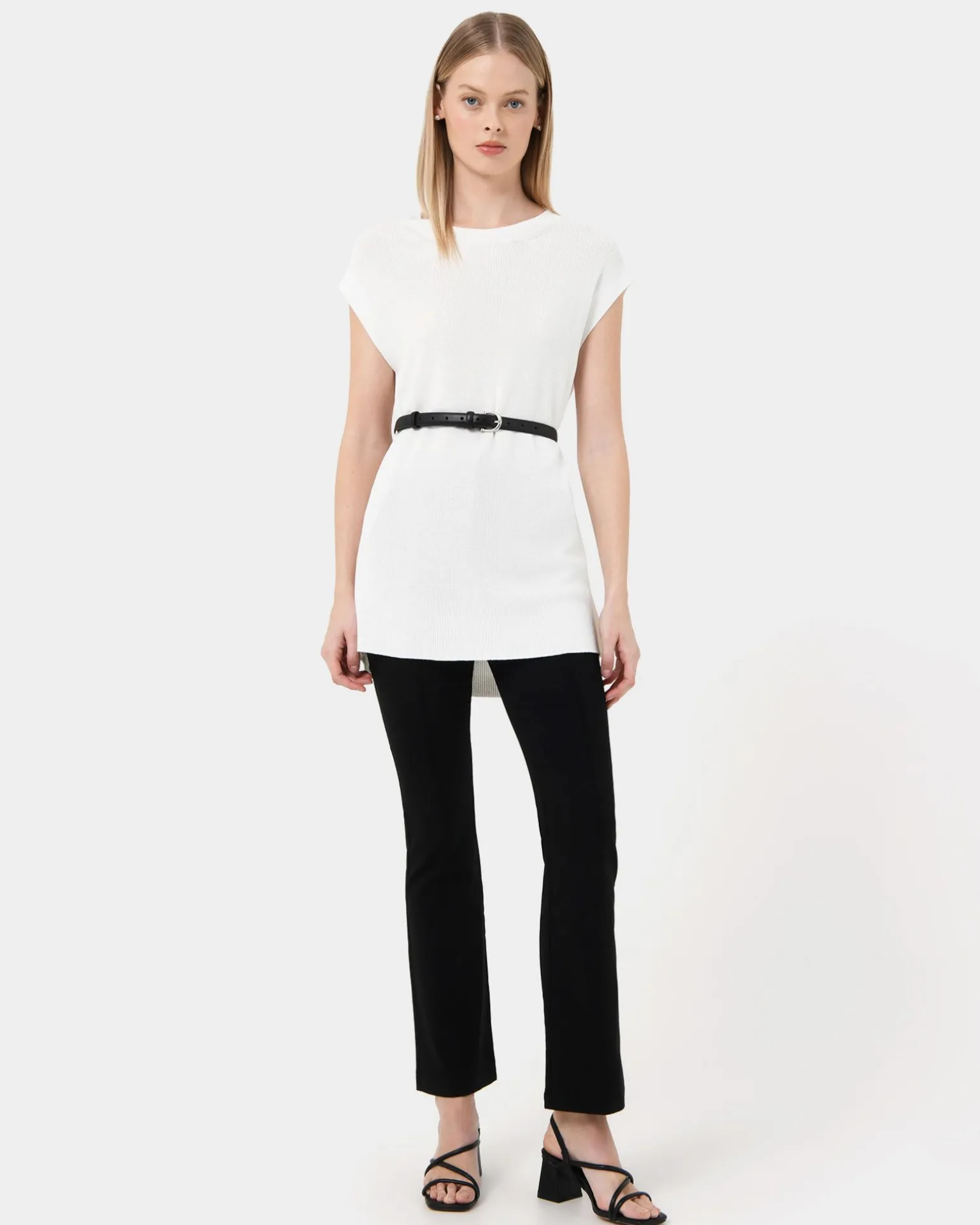 Milano Melange Knit Top