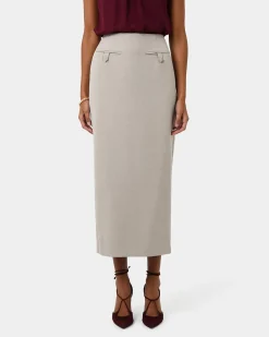 Milla Column Midi Skirt