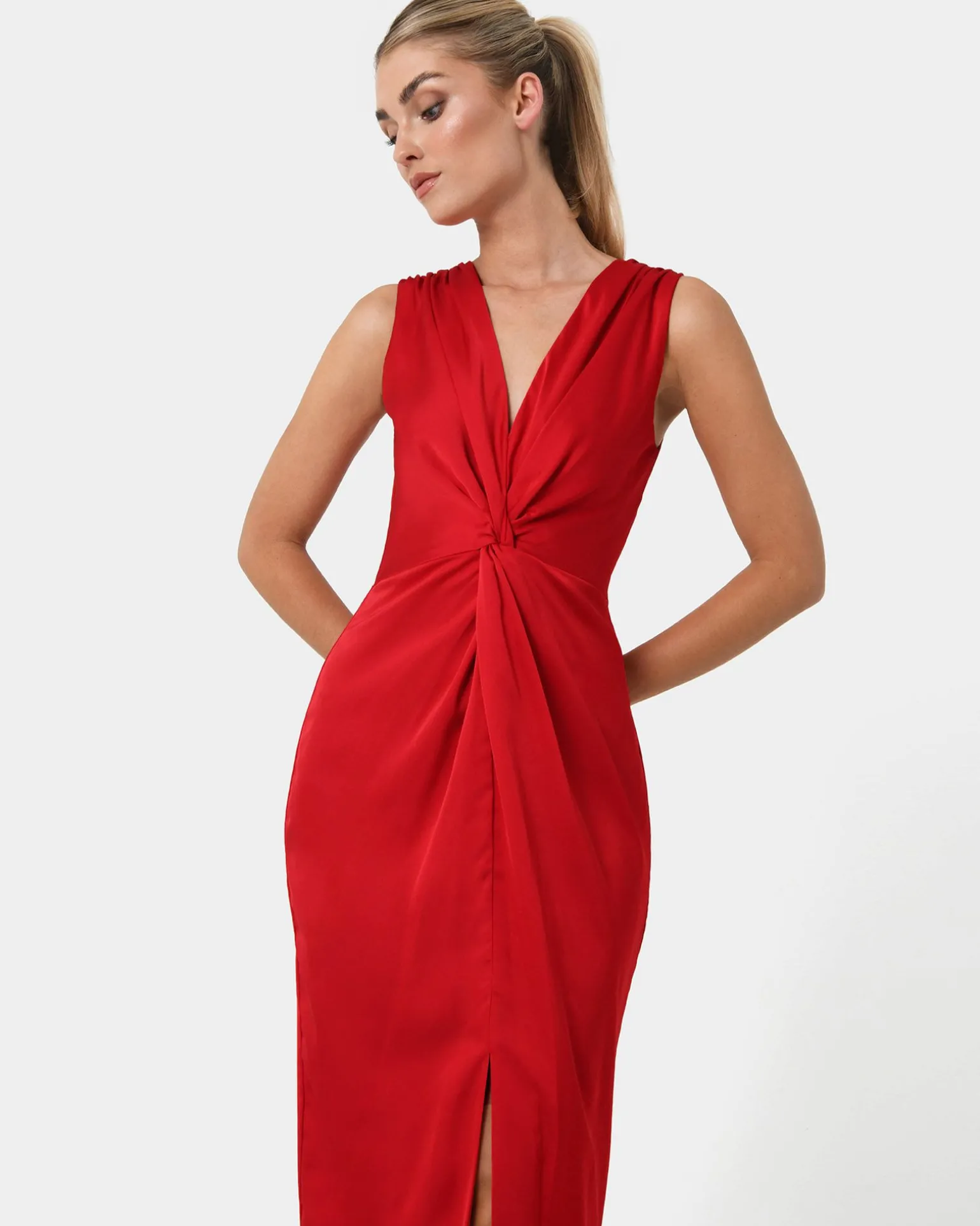 Mimi Front Twist Dress