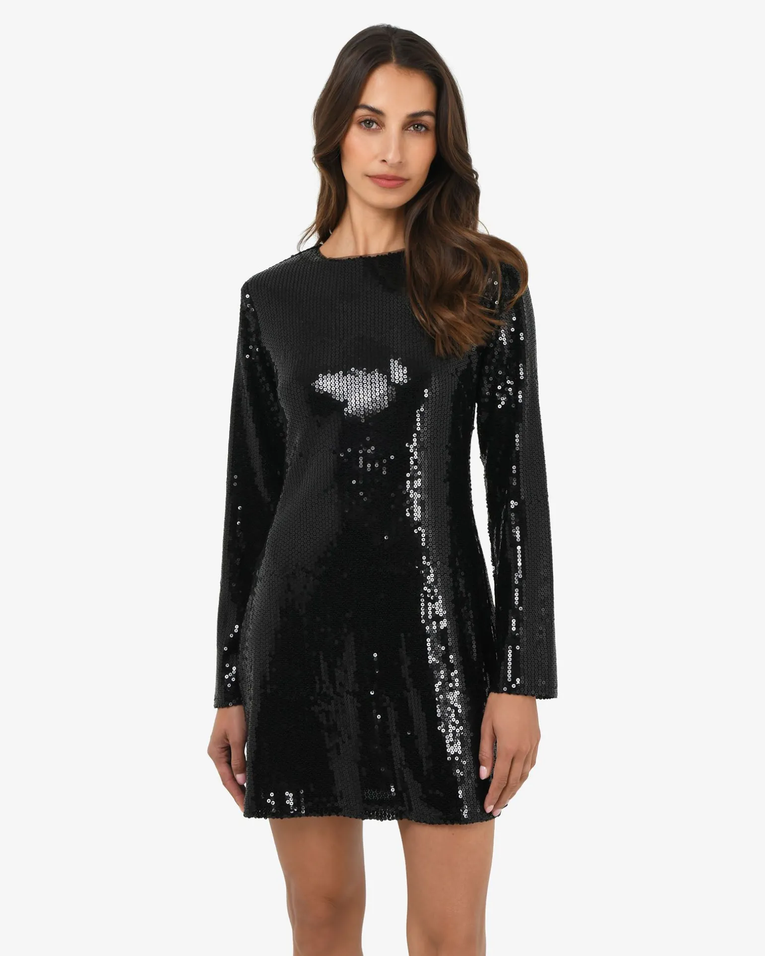 Mimi Shift Sequin Dress