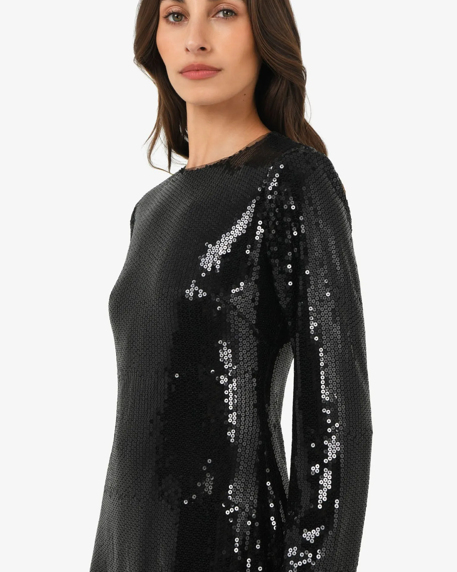 Mimi Shift Sequin Dress