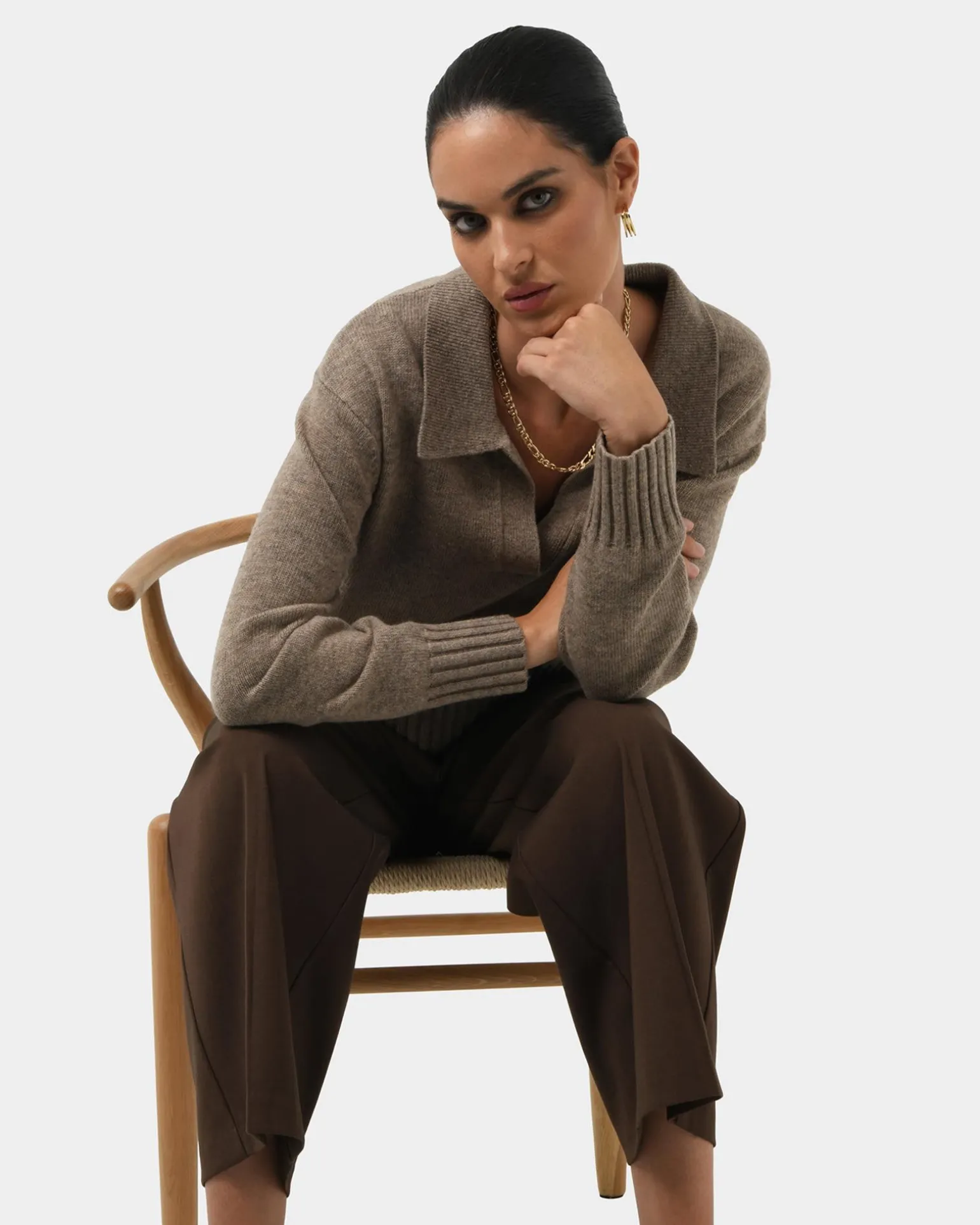Mina Wool Blend Knit