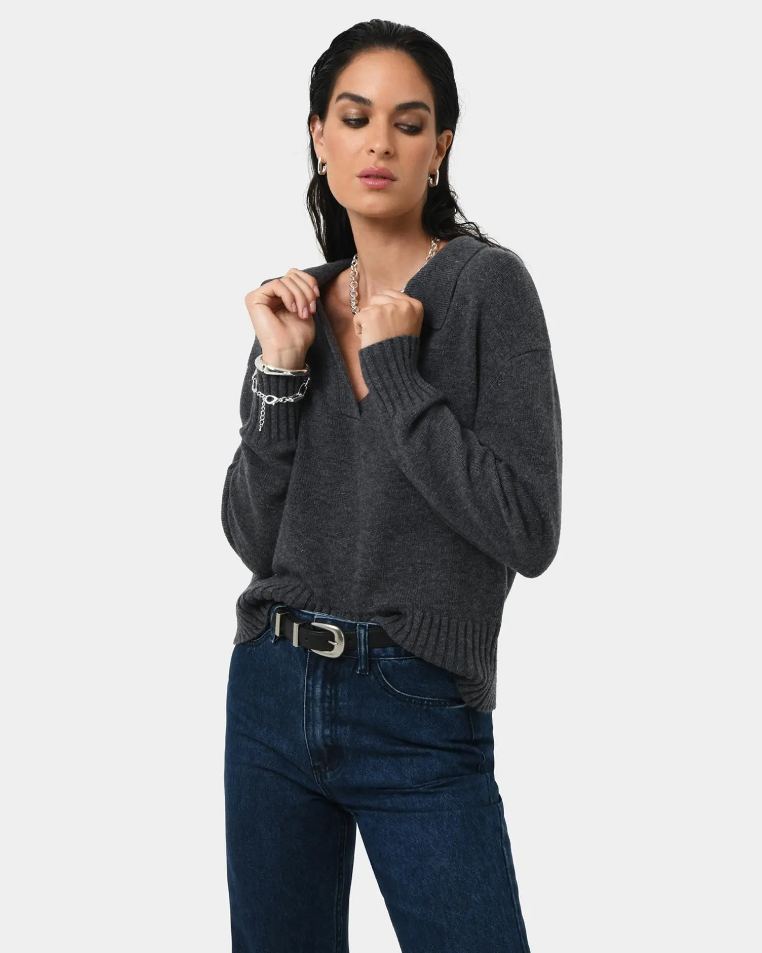 Mina Wool Blend Knit