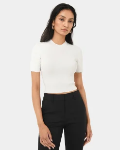 Murphy Crop Knit Top