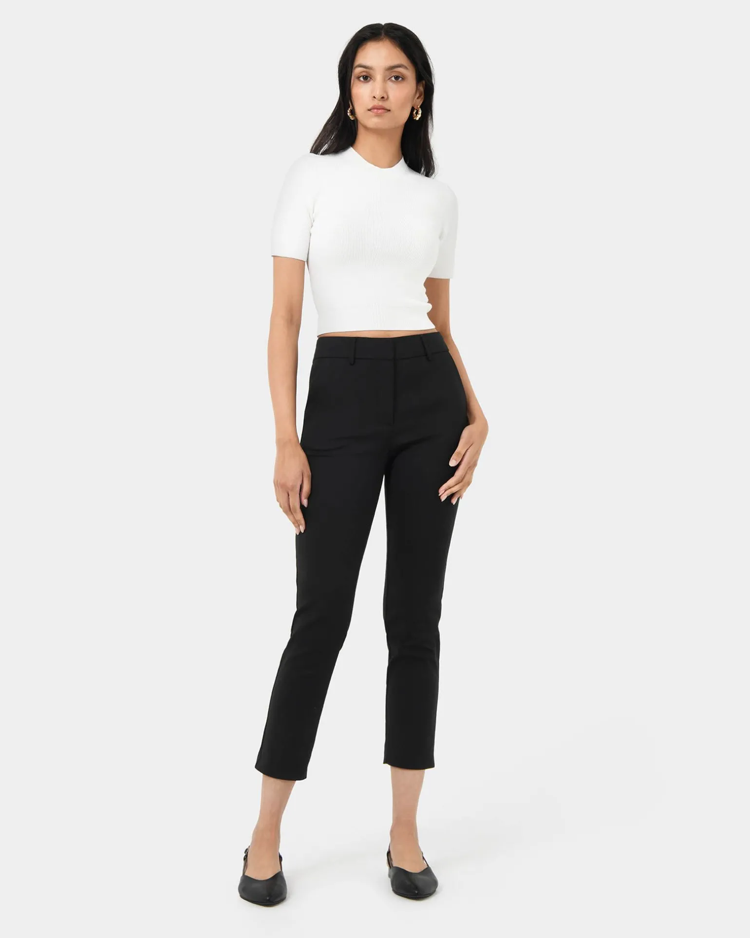 Murphy Crop Knit Top