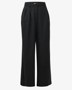 Nadia Buckle Wide Leg Pants