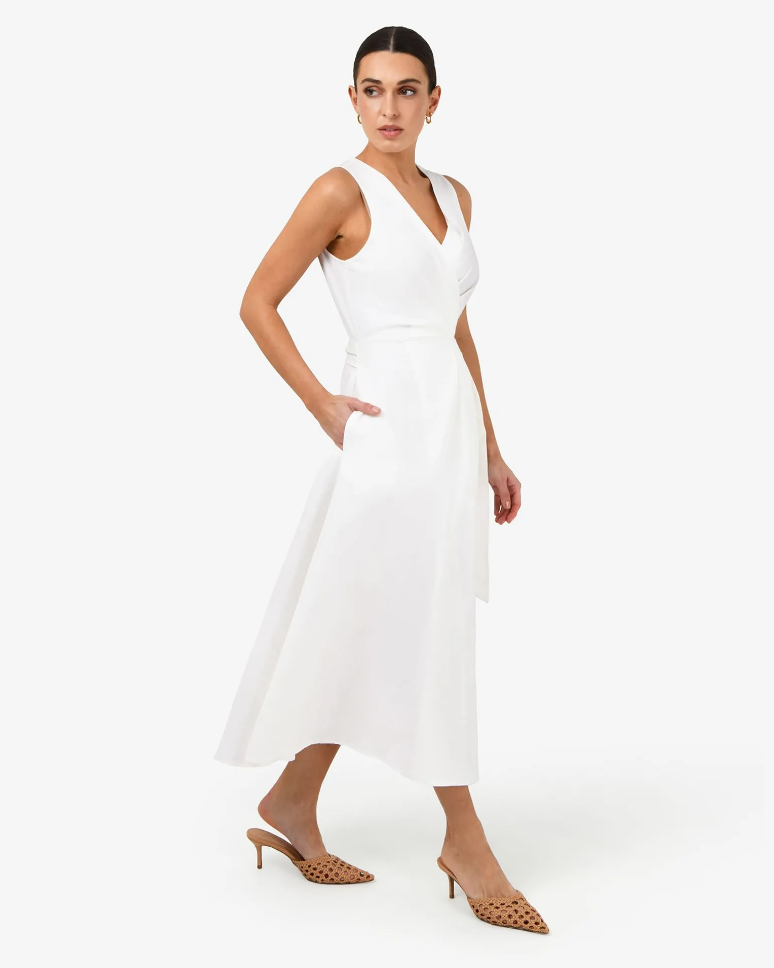 Nattai Crossover Dress