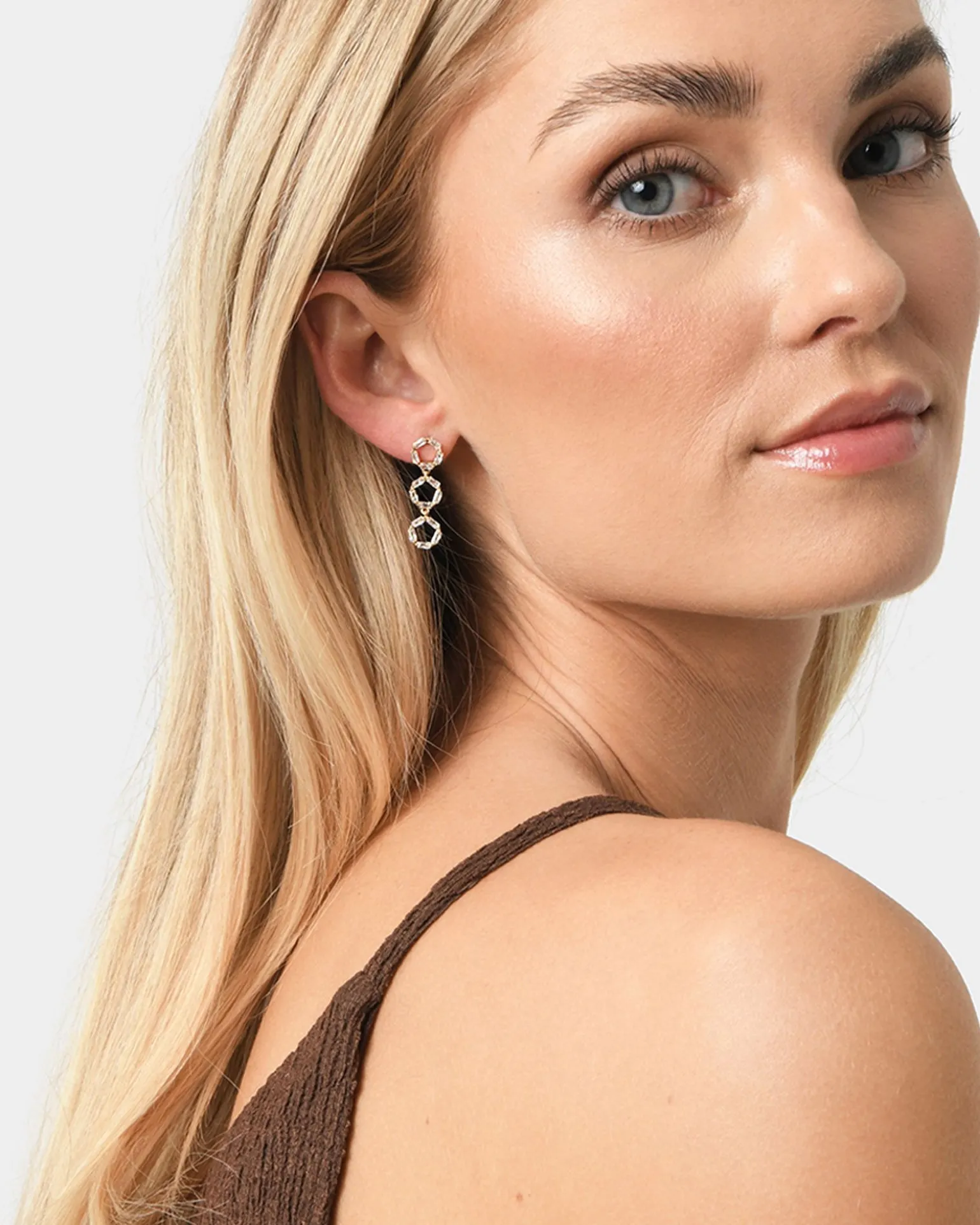 Naya 16k Gold Plated Earrings