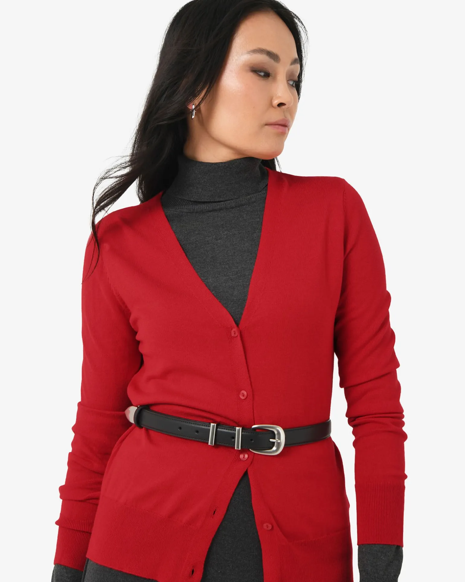 Nicolette V-neck Knit Cardigan