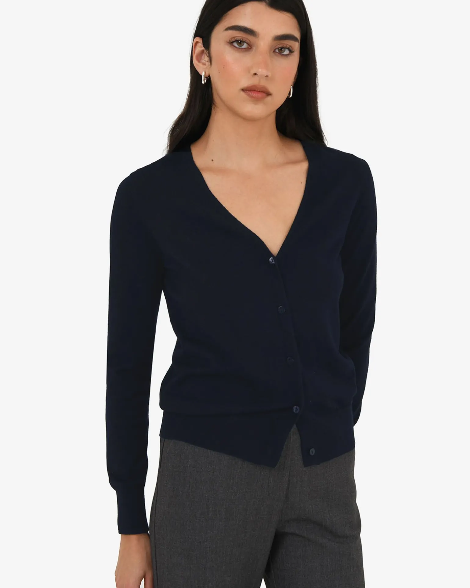 Nicolette V-neck Knit Cardigan
