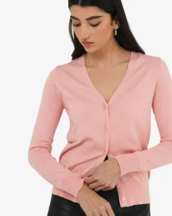 Nicolette V-neck Knit Cardigan