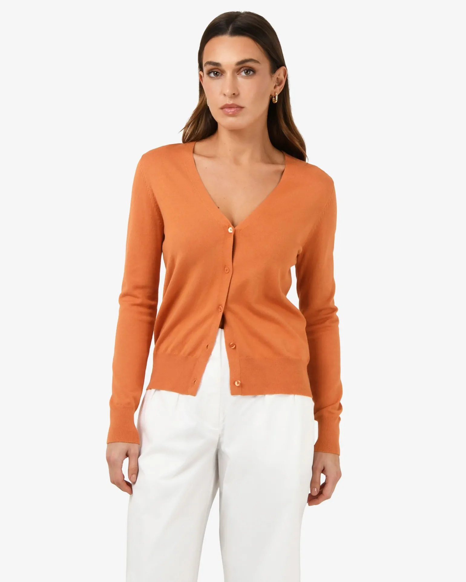 Nicolette V-neck Knit Cardigan