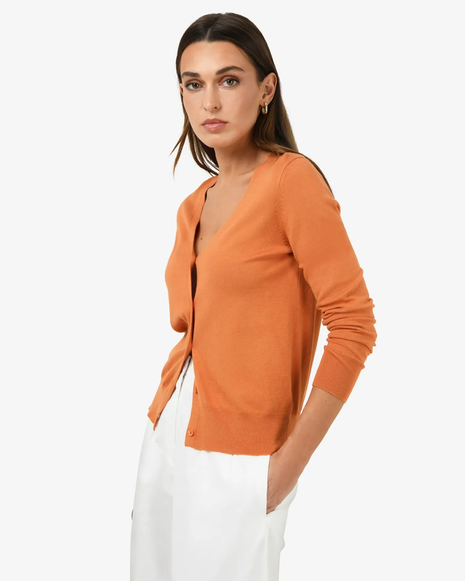 Nicolette V-neck Knit Cardigan