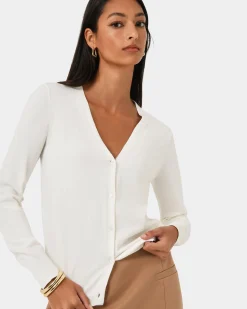 Nicolette V-neck Knit Cardigan