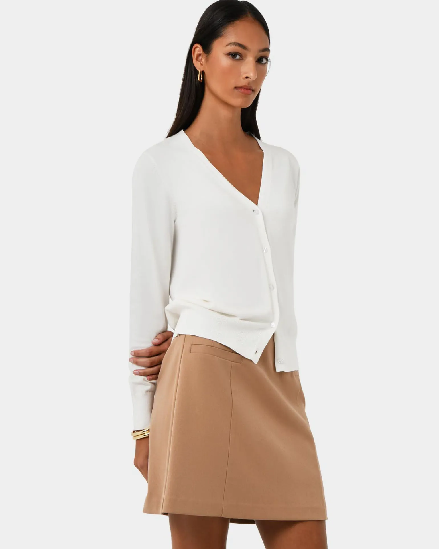 Nicolette V-neck Knit Cardigan