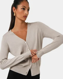 Nicolette V-neck Knit Cardigan