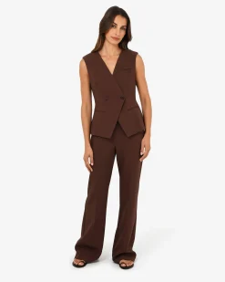 Nikki Collarless Vest