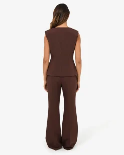 Nikki Collarless Vest
