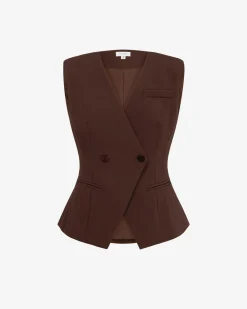 Nikki Collarless Vest