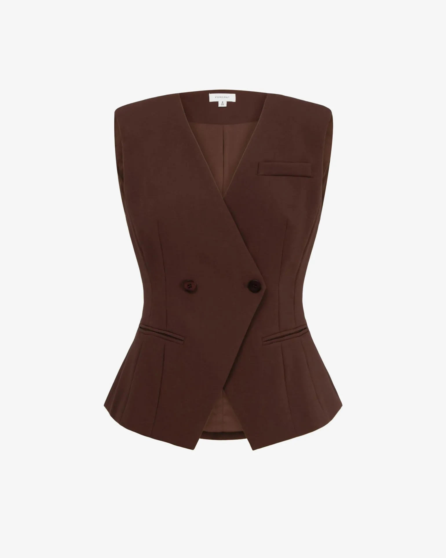 Nikki Collarless Vest