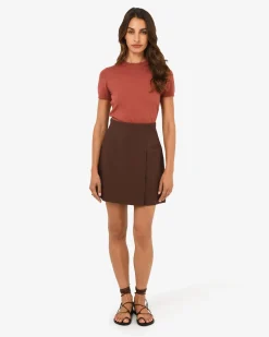 Nikki Mini Wrap Skirt