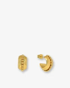 Nira Boho Stud Earrings