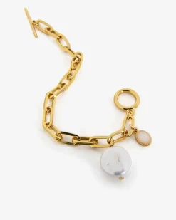 Noa Pearl Chain Bracelet